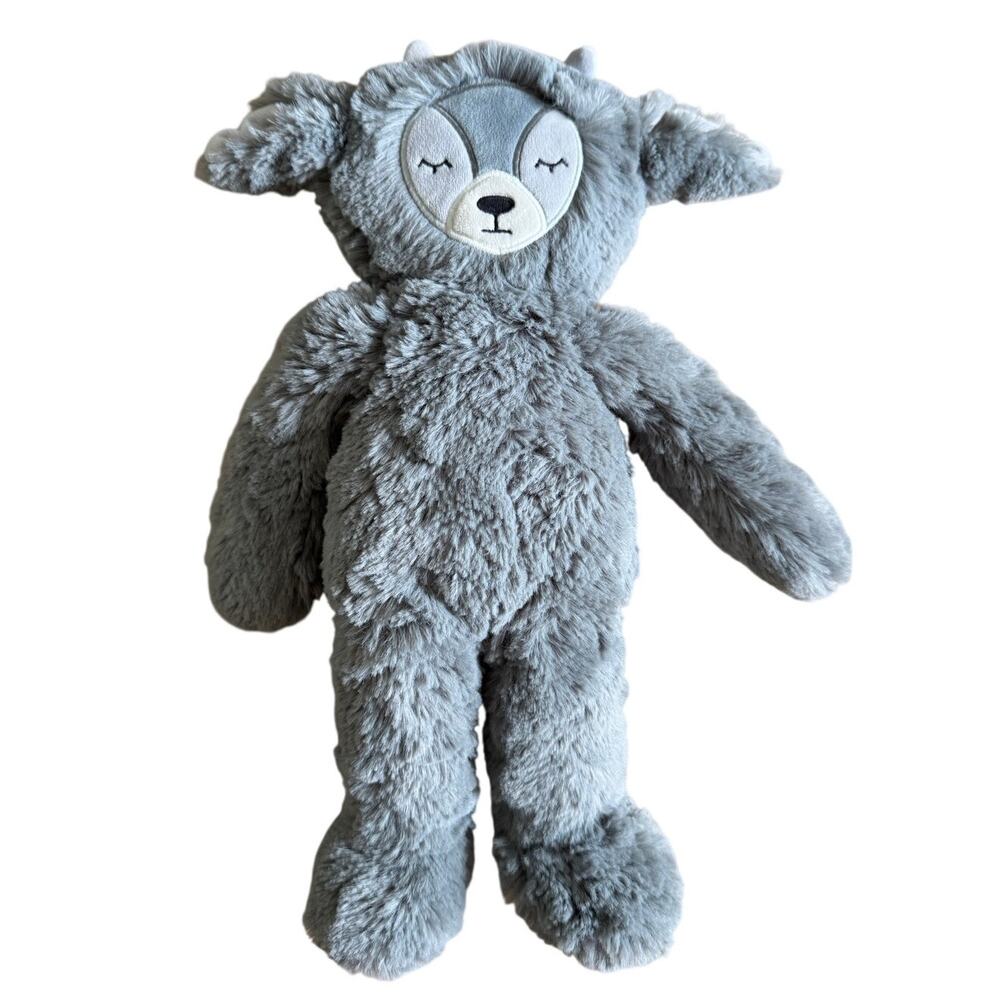 Slumberkins Ibex Goat Kin Plush Stuffed Animal Grey Emotional Courage Toy